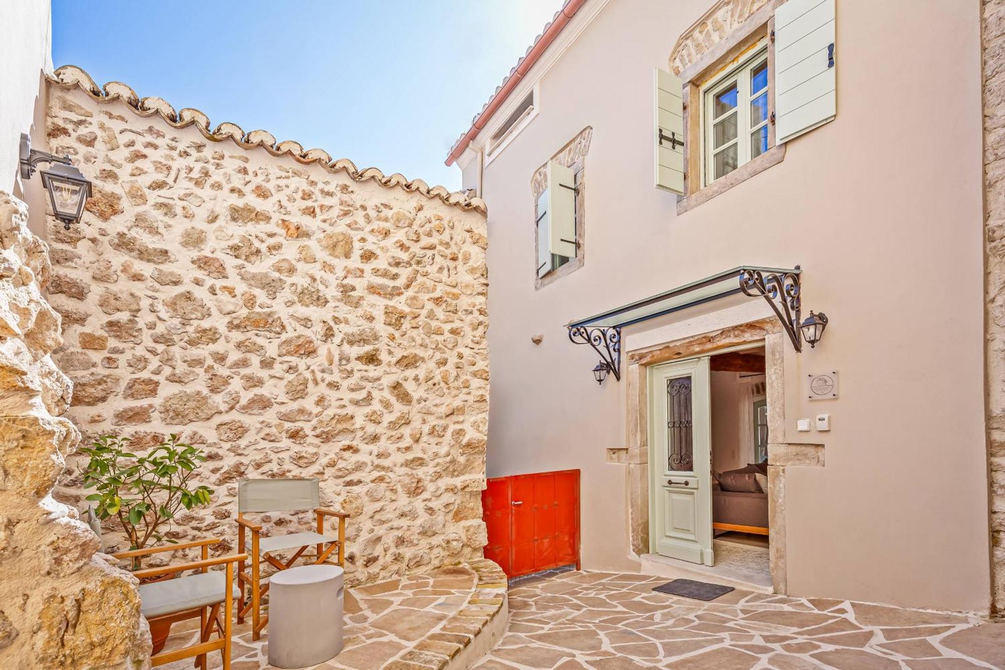 Courtyard Cottage Corfu Lakones Экстерьер фото
