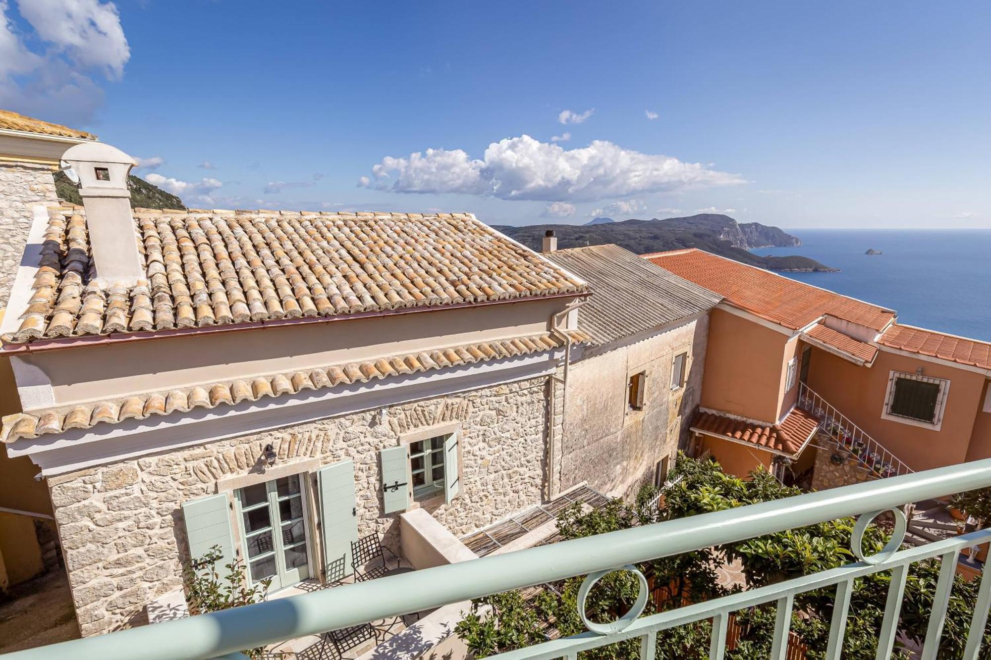 Courtyard Cottage Corfu Lakones Экстерьер фото